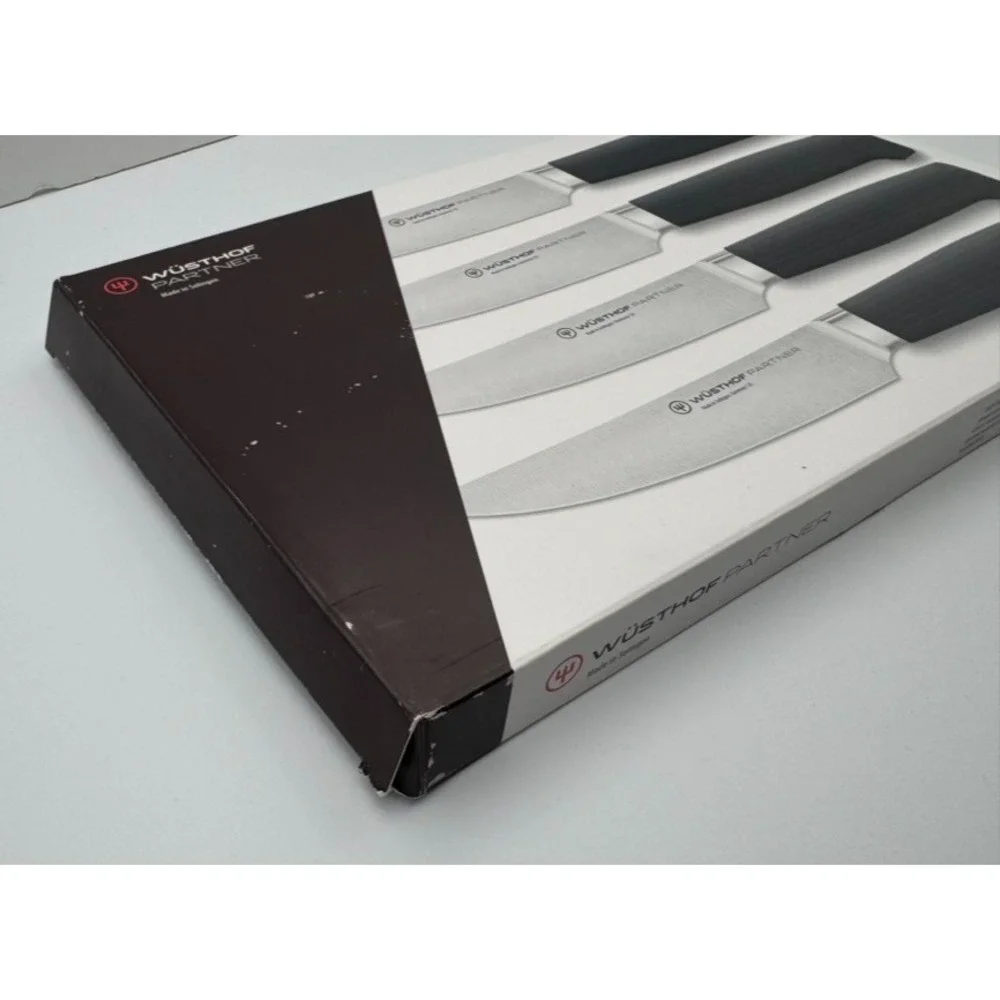 Wusthof Partner 4pc Steak Knife Set Straight Edge